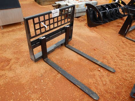 skid steer fork attachment near me|skid loader fork attachment.